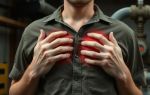 Боль в груди после осмотра состояния прокладок шпилек фланцев: неудобная поза и что с этим делать